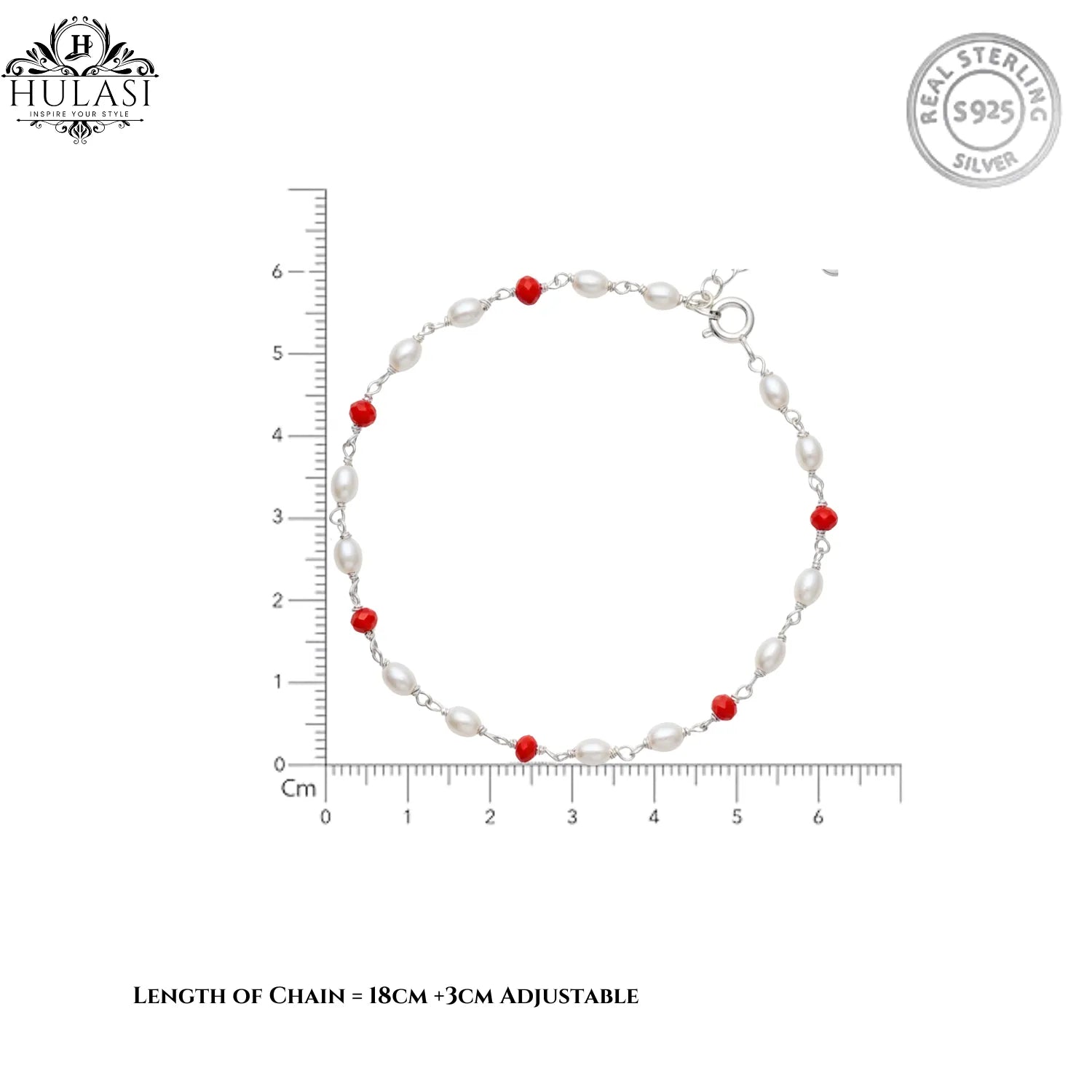 Silver Twin Rudraksha Bracelet