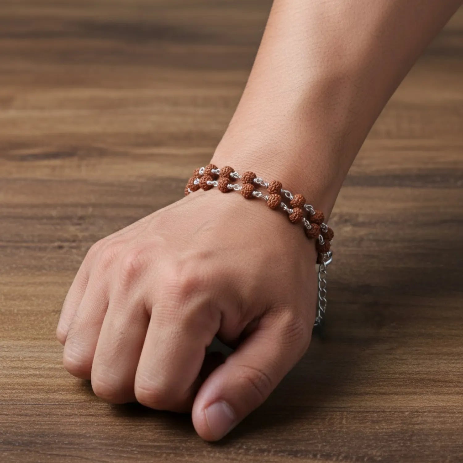 Silver Evil Eye Protection Bracelet