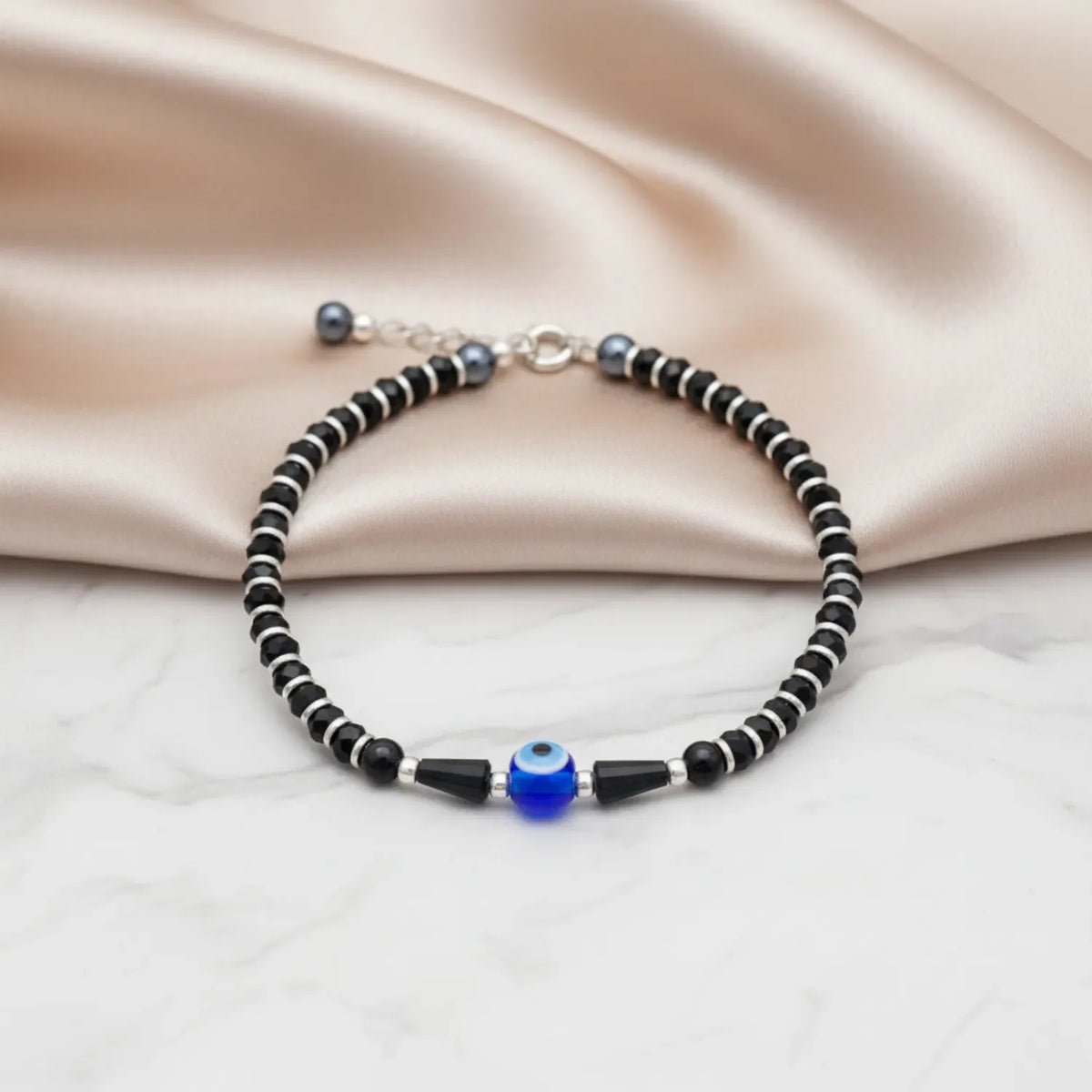 Celestial Eye Silver Bracelet