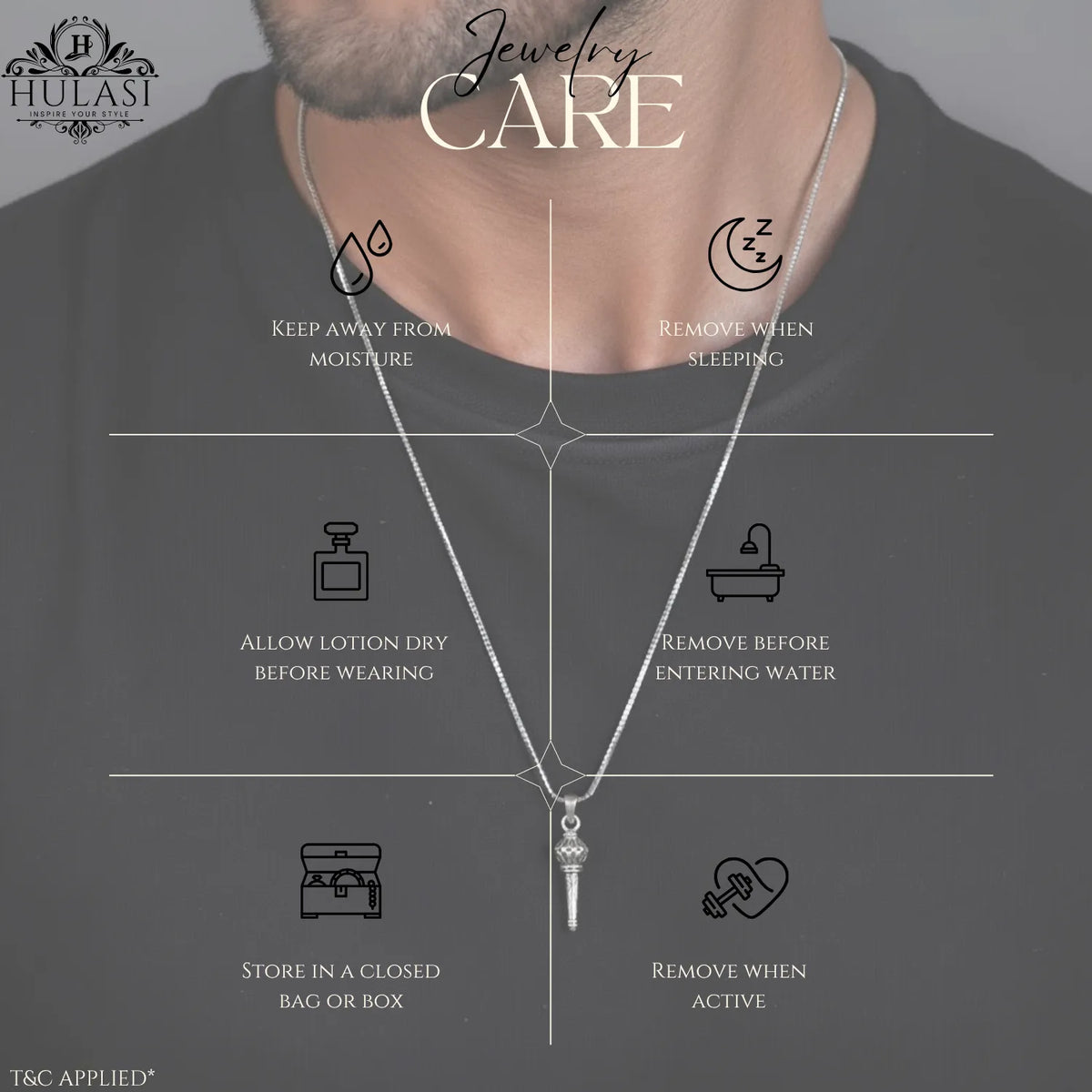 Gada Mace Weapon Pendant – Hanuman's Symbol
