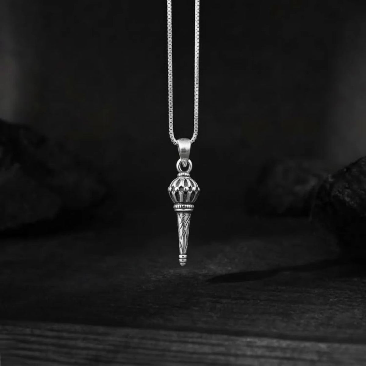 Gada Mace Weapon Pendant – Hanuman's Symbol