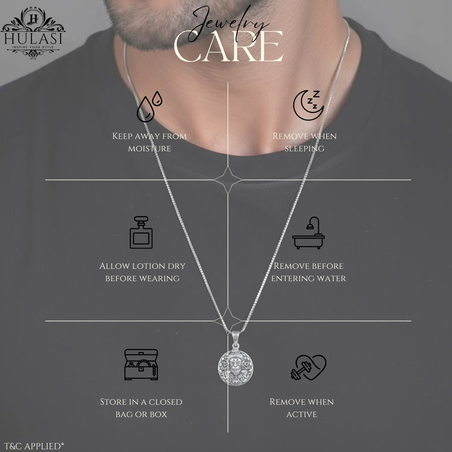 Warrior Lord Hanuman Oxidised Medallion Locket