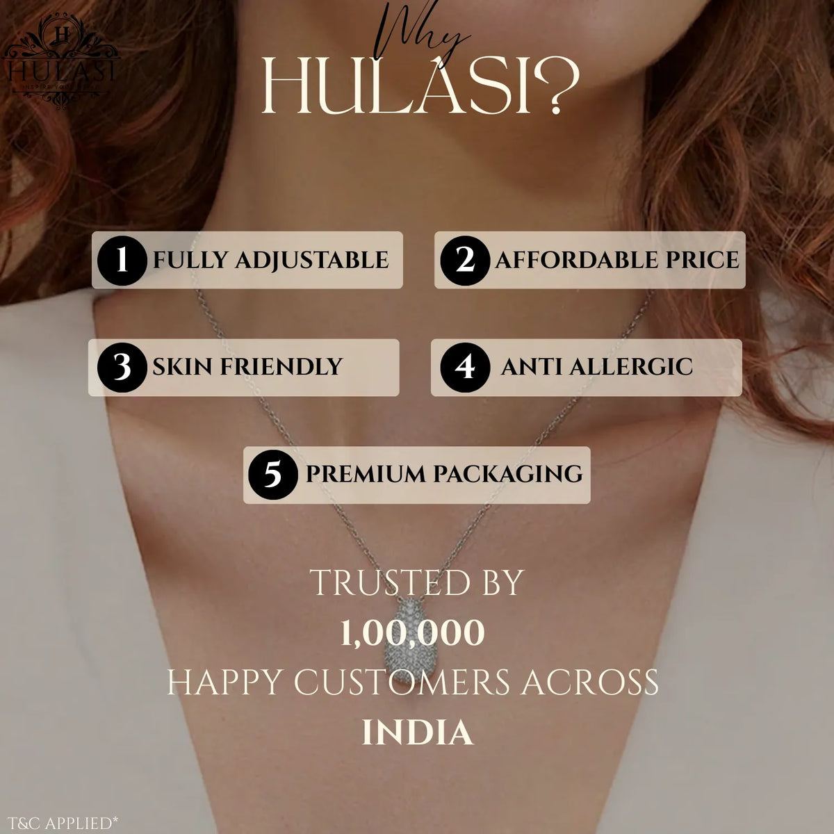 Hulasi 925 Sterling Silver Teardrop Pendant For Women & Girls | CZ Pave Design | 1.8 Cm