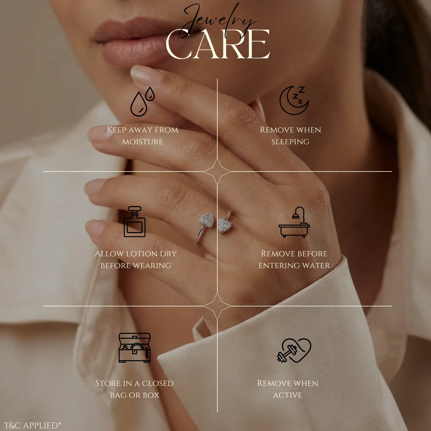 Hulasi 925 Sterling Silver Bow Ribbon CZ Adjustable Ring for Women