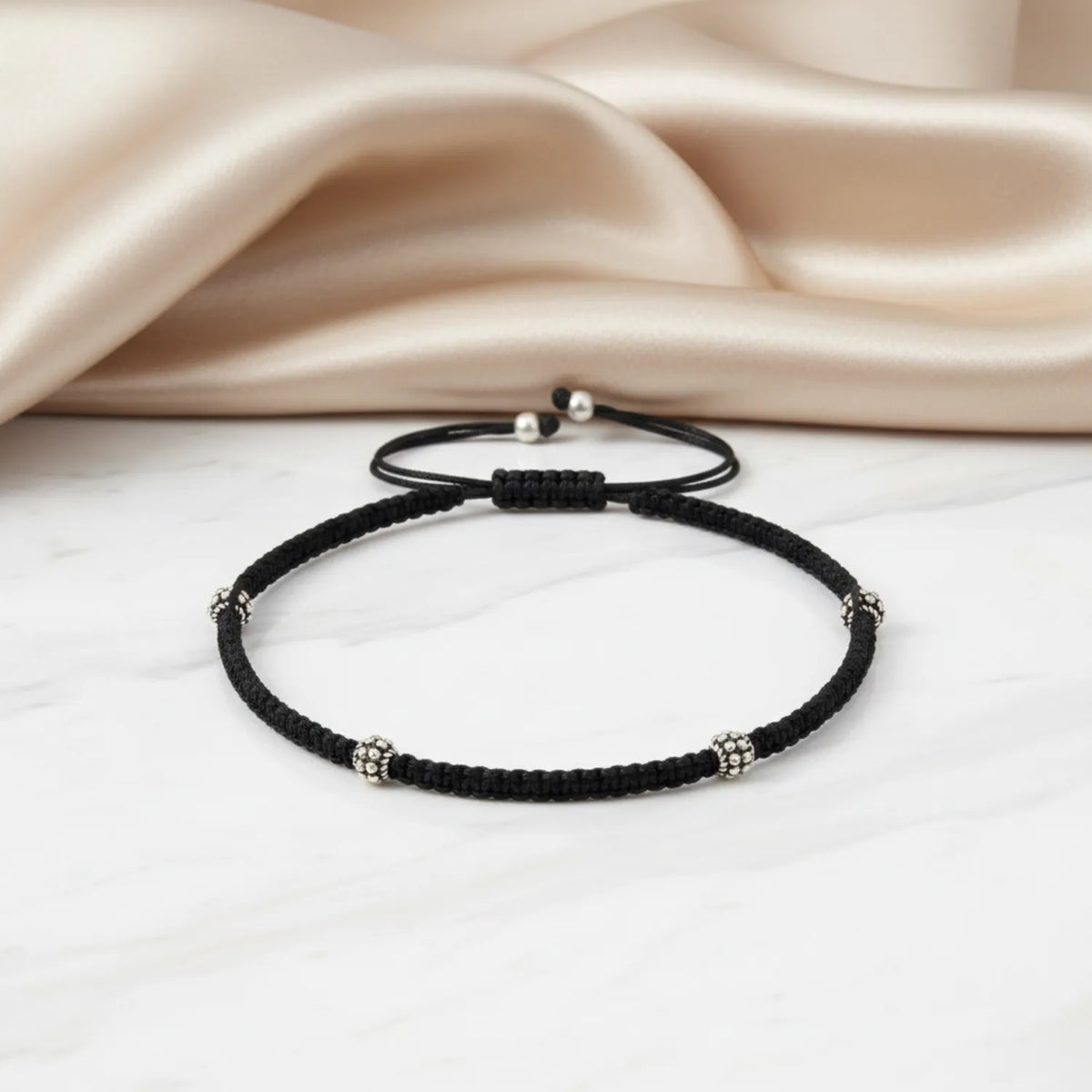 Emerald Infinity Bond Anklet