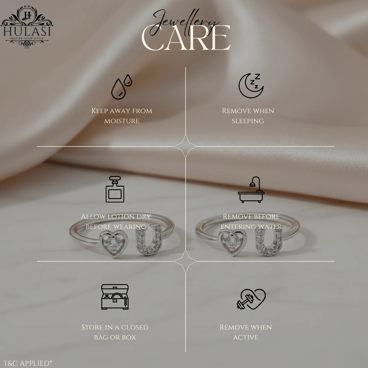 Twin Heart Adjustable Silver Toe Ring