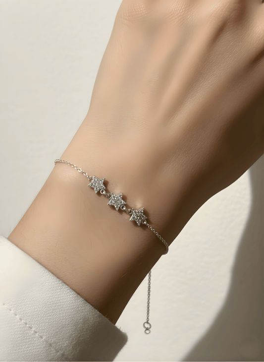 Sterling Silver Silver Constellation Bracelet