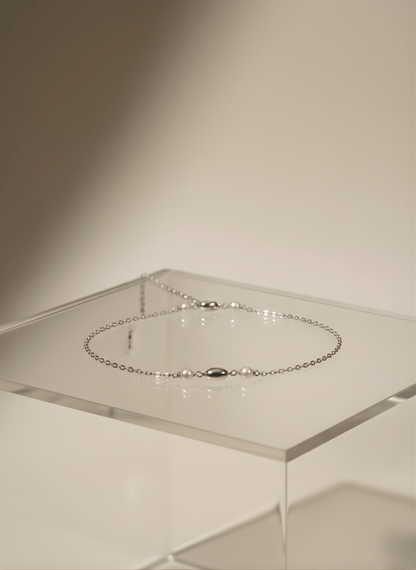 Sterling Silver Ocean Dew Bracelet