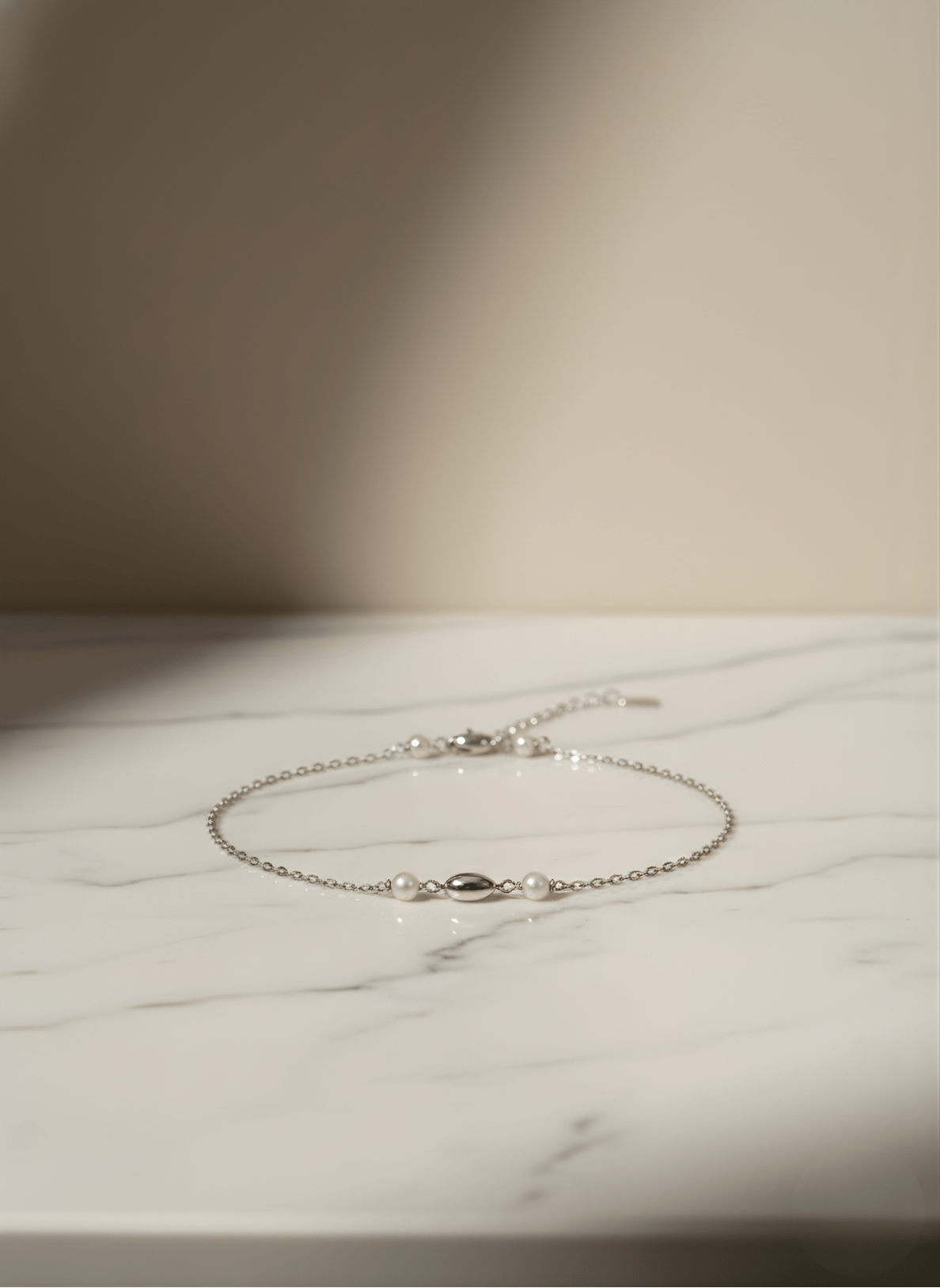 Sterling Silver Ocean Dew Bracelet