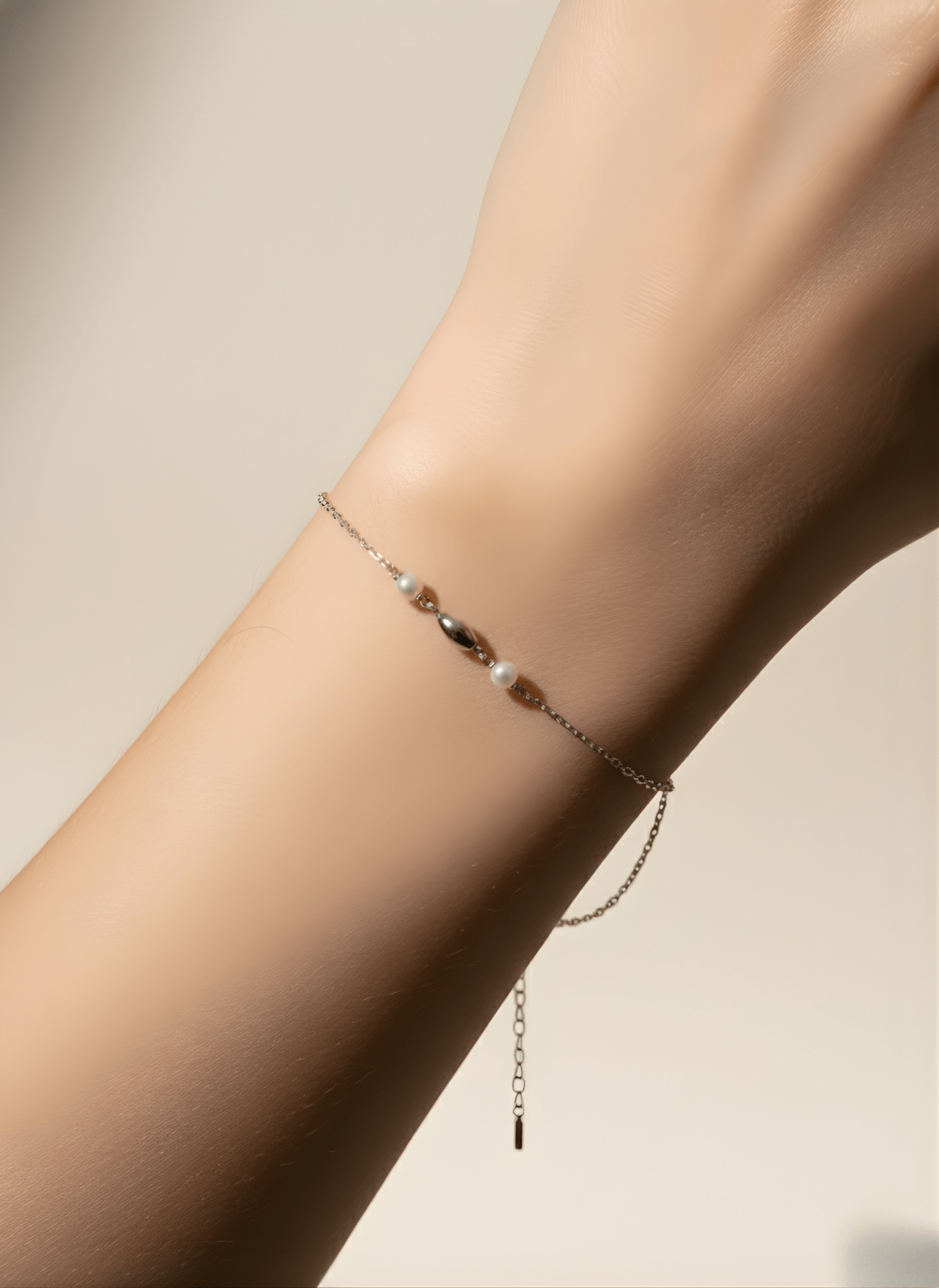 Sterling Silver Ocean Dew Bracelet